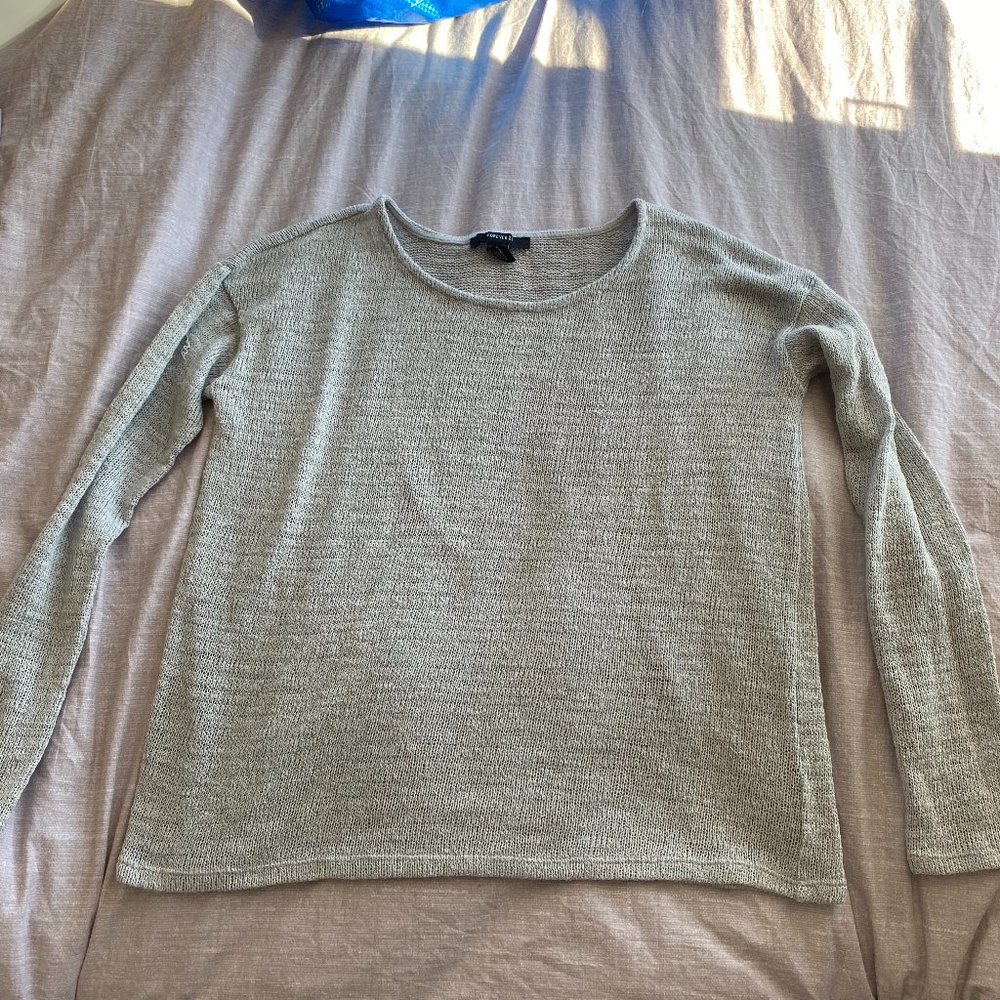 Forever 21 Light Weight Scoop Neck Sweater